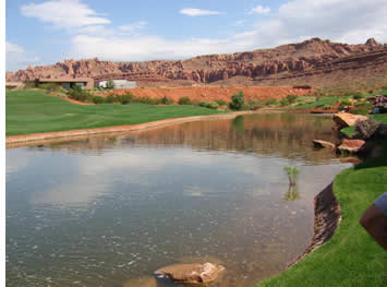 Entrada Golf Course pond