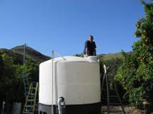 Tank Aeration Installation
